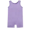 LULUKAKA Baby Romper - Soft Polyester & Spandex Blend, Sleeveless Casual Onesie for Boys & Girls, Machine Washable, Perfect for Outdoor