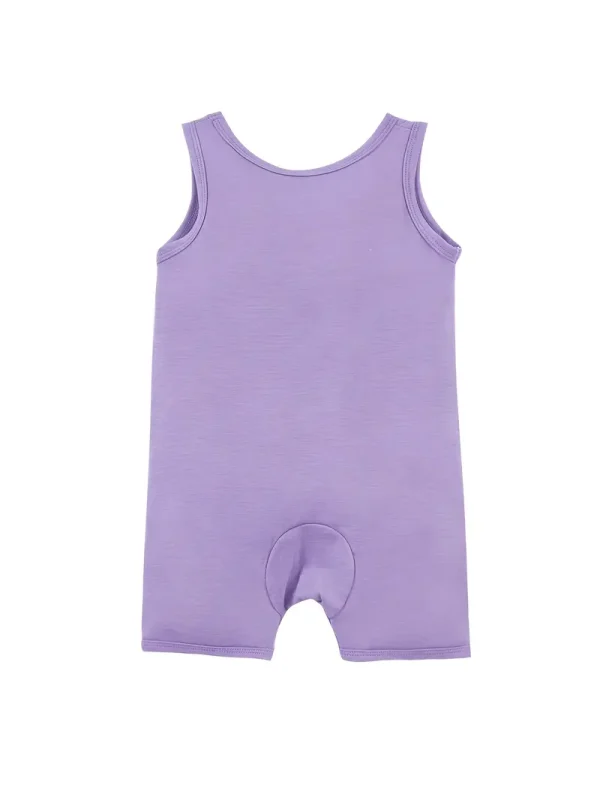 LULUKAKA Baby Romper - Soft Polyester & Spandex Blend, Sleeveless Casual Onesie for Boys & Girls, Machine Washable, Perfect for Outdoor