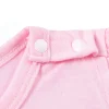 LULUKAKA Baby Romper - Sleeveless, Lace-Trimmed Onesie for Newborns & Toddlers, Soft Polyester Blend, Machine Washable, Perfect for Outdoor (pink)