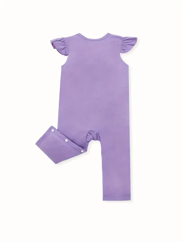 LULUKAKA Baby Romper - Sleeveless, Lace-Trimmed Onesie for Newborns & Toddlers, Soft Polyester Blend, Machine Washable, Perfect for Outdoor
