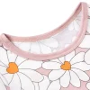 LULUKAKA Cozy Daisy & Petal Print Girls' Pajama Set - Stretchy Polyester Long Sleeve Top & Pants with Pink Accents, Machine Washable, All-Season Comfort for Newborns to Toddlers, Toddler Pajamas