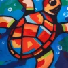 Adorable Sea Turtle Print Onesie for Baby Boys - Soft Polyester & Spandex Blend, Short Sleeve, Round Neck Romper - Perfect for Spring/Summer, LULUKAKA, Perfect for Outdoor